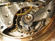 Waltham 10-size pocket watch in gold-filled case