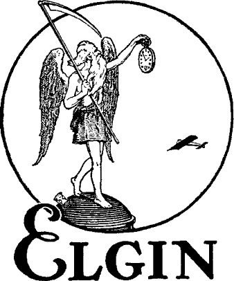 Elgin Father Time trademark advertisement