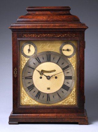 A George Graham table clock in the Metropolitan Museum of Art