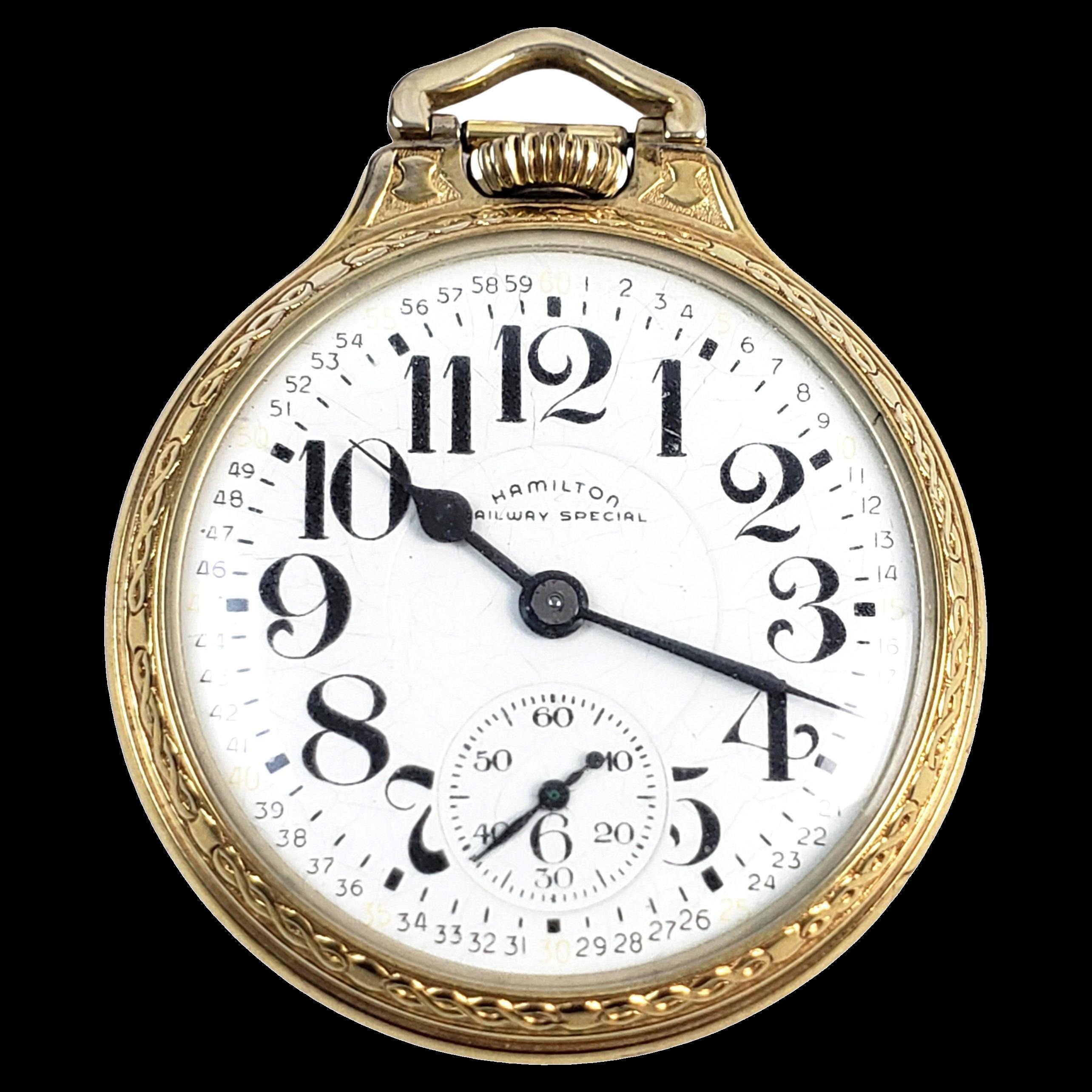Hamilton Railway Special pocket watch — a classic American railroad-grade timepiece