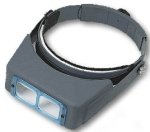 Optivisor head-mounted magnifier visor