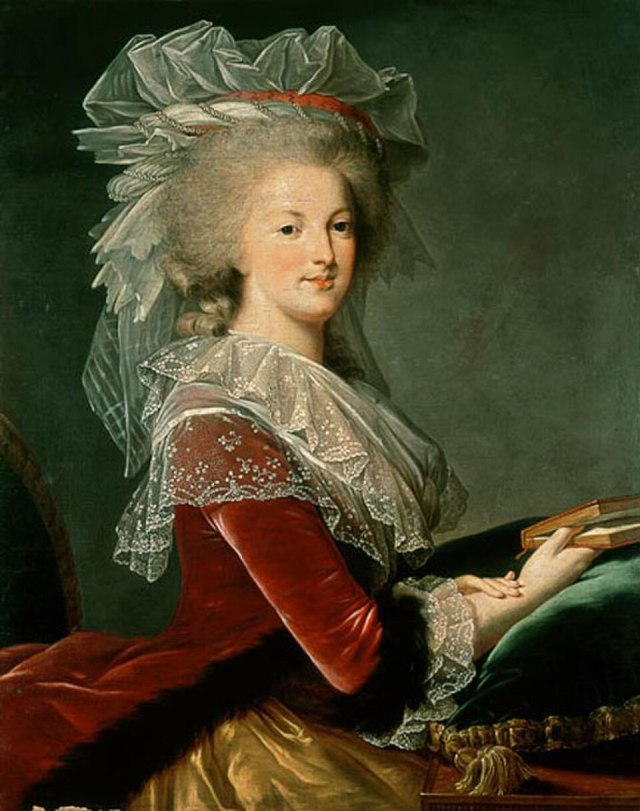 Portrait of Queen Marie-Antoinette by Vigee Le Brun