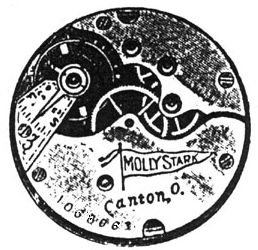 Hampden Molly Stark pocket watch movement