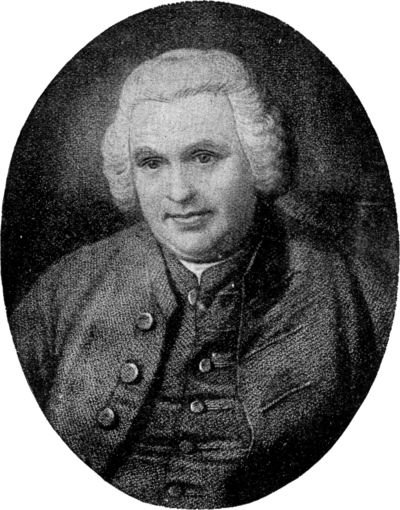 Portrait engraving of Thomas Mudge, English watchmaker