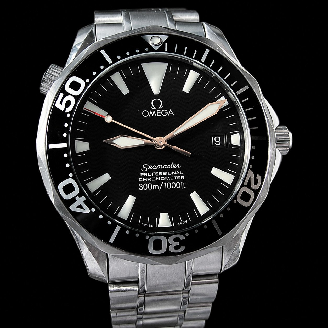 Omega Seamaster Professional 300m on the wrist