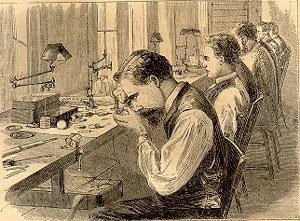 Setting up the Elgin pocket watch