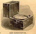 A ship's chronometer