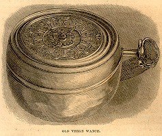 An old English verge watch