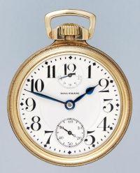 Waltham Vanguard railroad pocket watch — thumbnail view